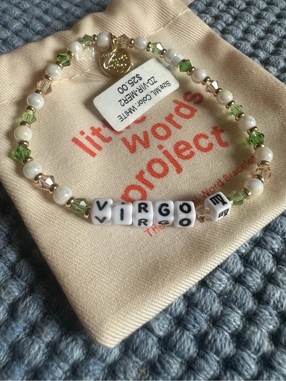 Little Words Project Virgo Bracelet - Picture 2 of 5